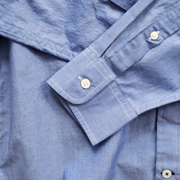 jcpenney Shirts Jcp Chambray Button Down Dress Shirt Poshmark